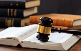 Gavel and Law Books