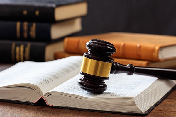 Gavel and Law Books