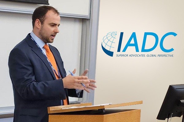 Zachary Greenbaum presents at International Association of Defense Counsel 50th Annual Trial Academy